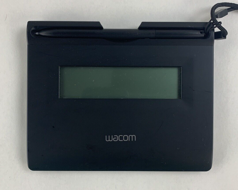Wacom STU-300 / 01 USB LCD Signature Tablet Pad with Stylus Pen Tested