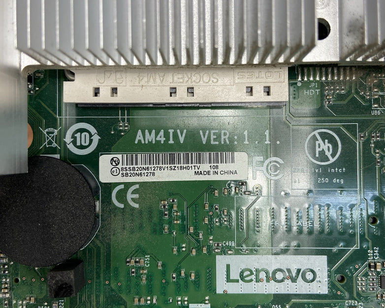 Lenovo ThinkCentre M75Q Gen 2 Micro AMD Ryzen 5 Pro 4650GE 3.3GHz 8GB RAM NoHDD
