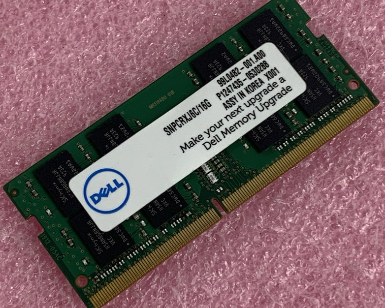 SK Hynix HMA82GS6JJR8N-VK 16 GB DDR4 SODIMM 2666 MHz Laptop  Memory  Ram