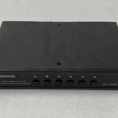 Defender Security 82-7860 NSMP High Resolution Color Quad Processor Untested