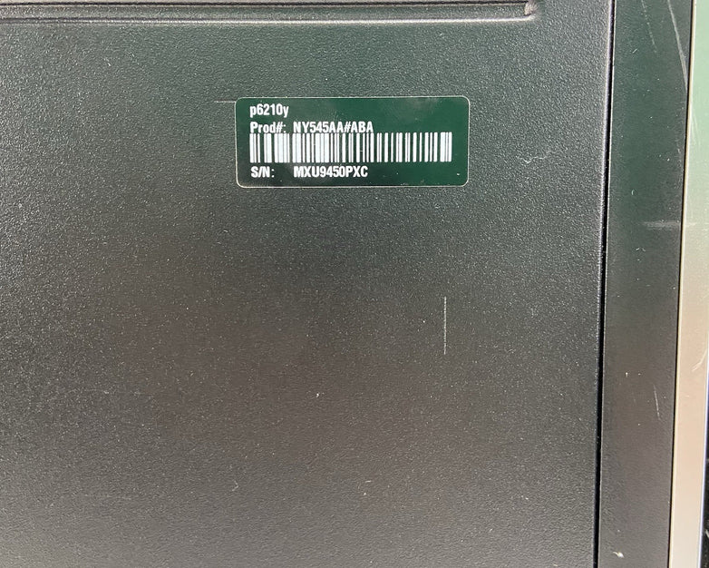 HP Pavilion 6110y MT AMD Athlon 2 X4 620 2.6GHz 4GB RAM No HDD No OS