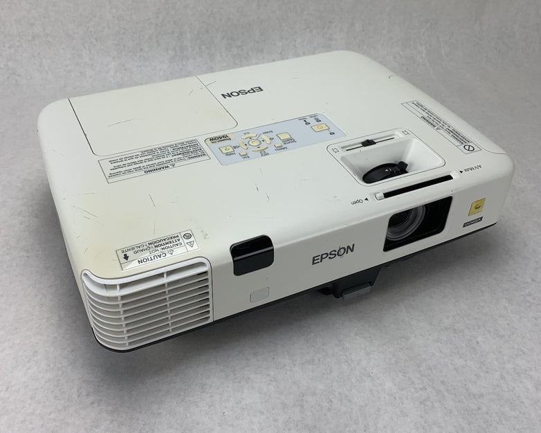 Epson PowerLite 1940W H474A LCD Lamp Projector 2703 Hours - No Remote