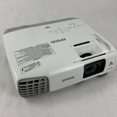 Epson PowerLite 98H H687A LCD Lamp Projector 3463 Lamp Hours - No Remote