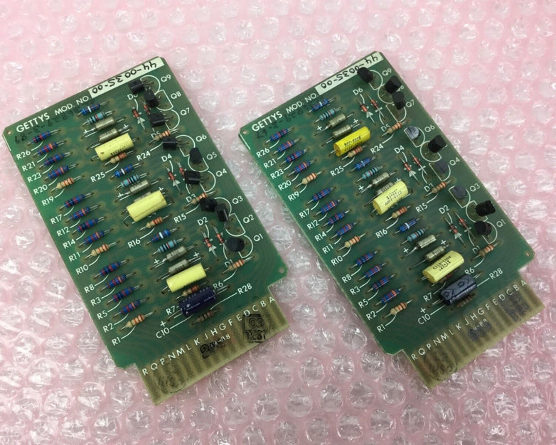 Gettys Module No. 44-0035-00 Circuit Board (Lot of 2)
