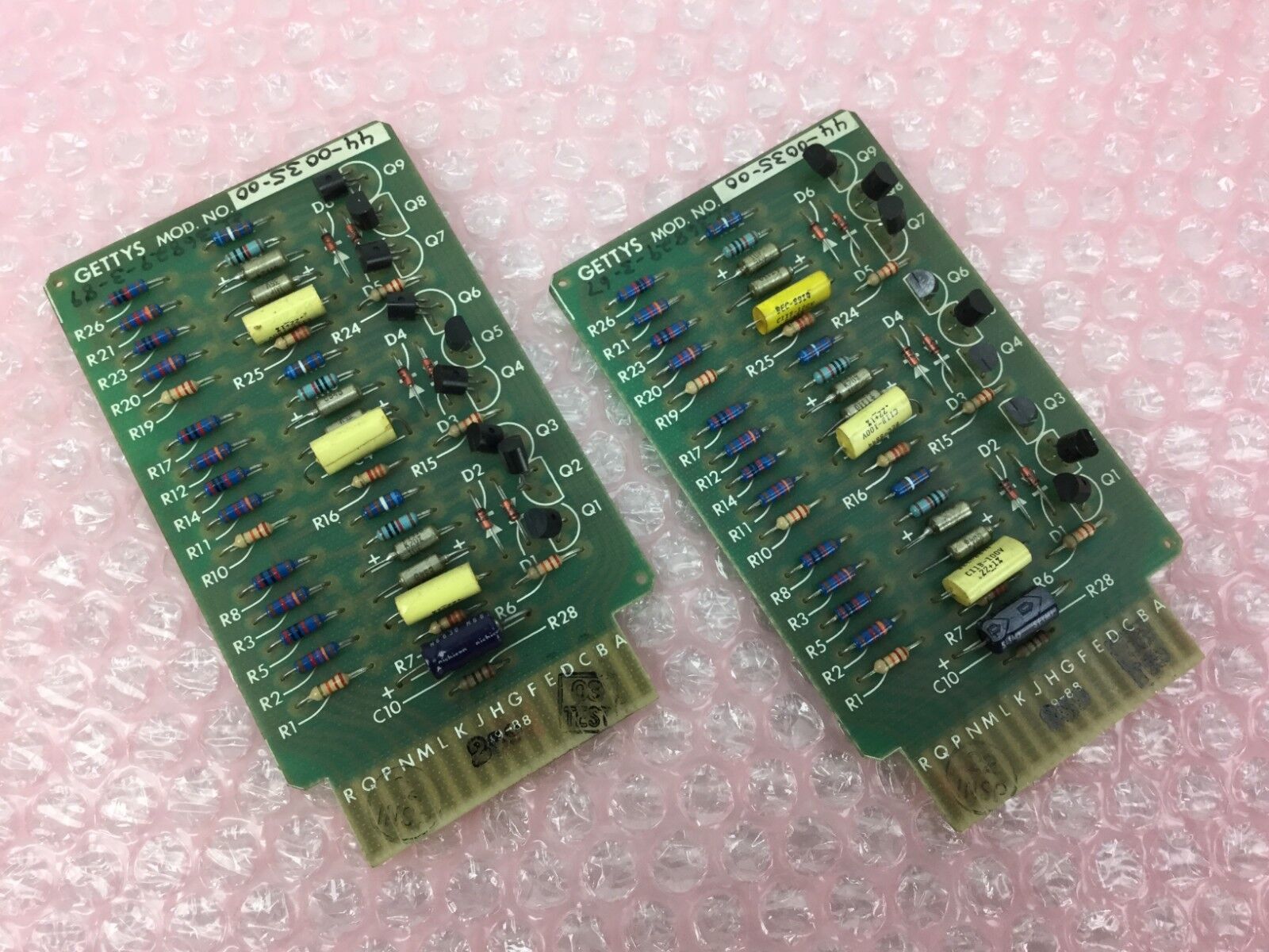 Gettys Module No. 44-0035-00 Circuit Board (Lot of 2)