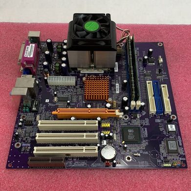 SIS SIS-741GX-M Motherboard AMD Sempron 2400+ 1.66GHz 640MB RAM w/Shield