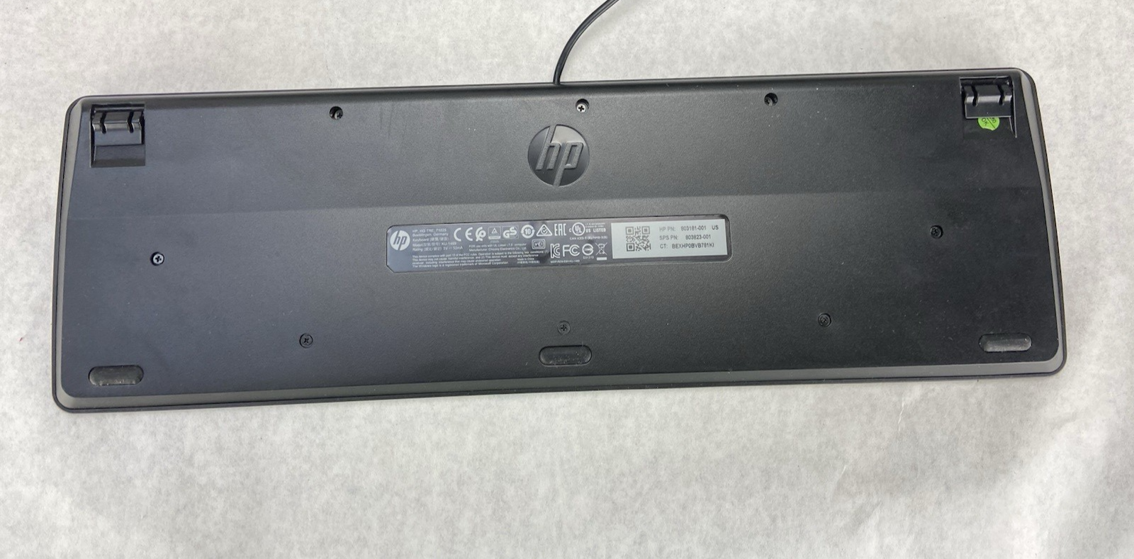 HP USB Slim Business Keyboard Model KU-1429 Part No 803181-001 Lot of 10 (Ten)