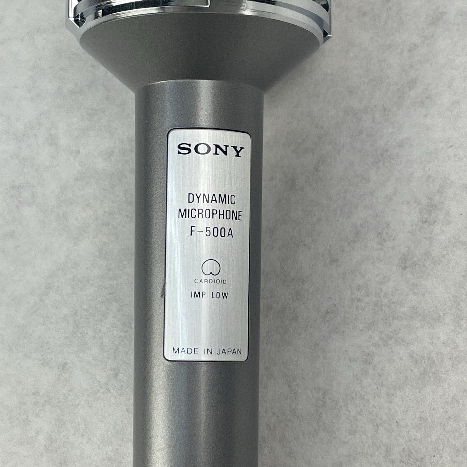 Sony Model F-500/ 500A/ 500S Dynamic Microphone Service Manual7