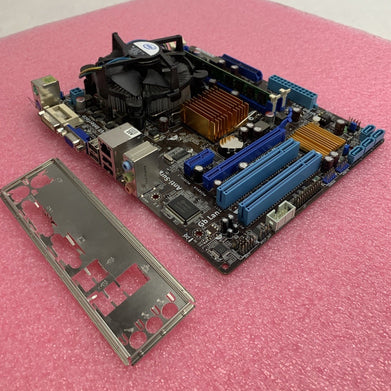 Asus P5G41-M LE Motherboard Pentium Dual-Core E6300 2.8GHz 2GB RAM w/ Shield