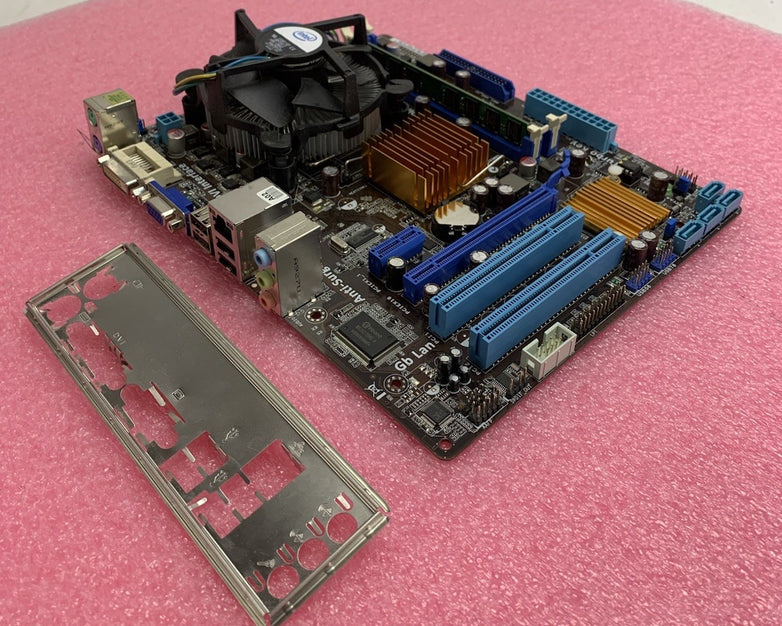 Asus P5G41-M LE Motherboard Pentium Dual-Core E6300 2.8GHz 2GB RAM w/ Shield