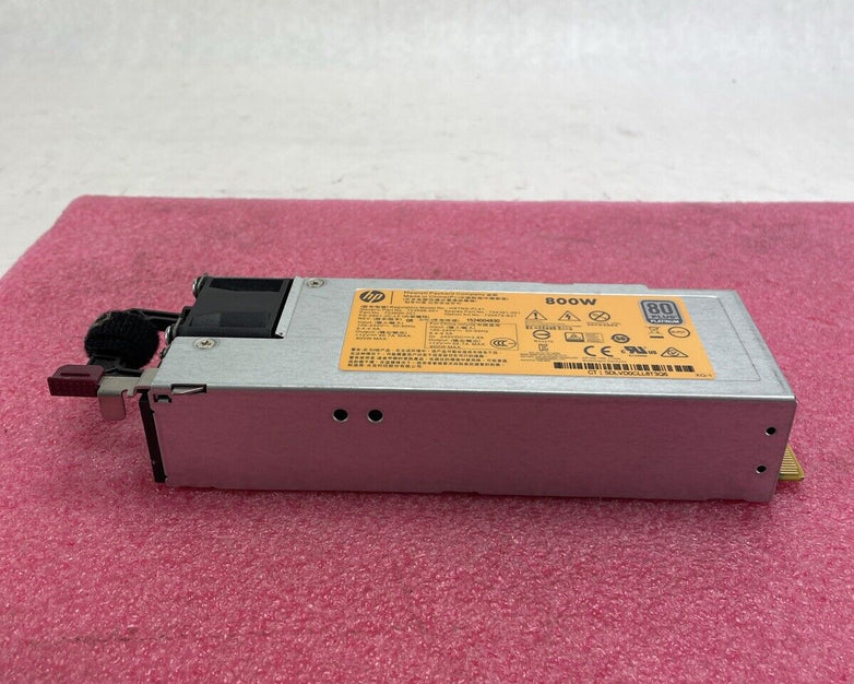 HP HSTNS-PL41 723599-001 800W 80 Plus Platinum Power Supply Tested