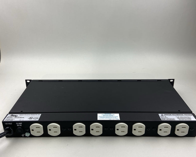 Middle Atlantic Products PD-815R-PL Rackmount Power Center 120V-12A-60Hz