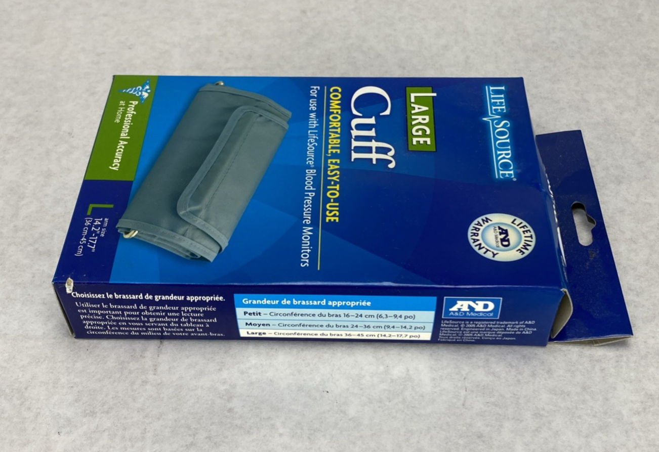 Life Source UA-281 Replacement Blood Pressure Cuff 14.2"-17.7" (Lot of 8)