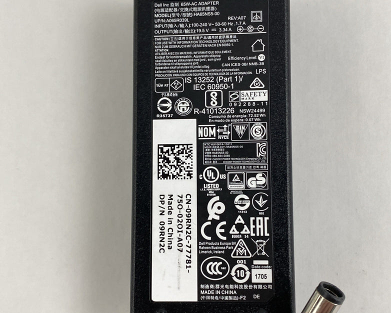 Dell LA65NS2-01 AC Adapter No Power Cord Lot of 10