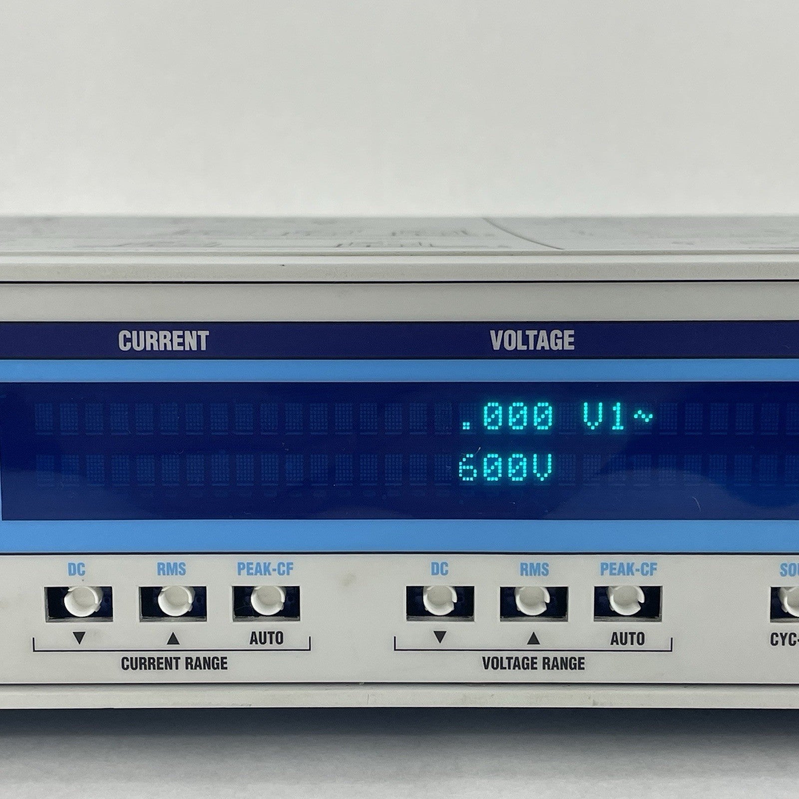 Magtrol 6530 3-Phase Power Analyzer Power Tested For Parts Missing Buttons3