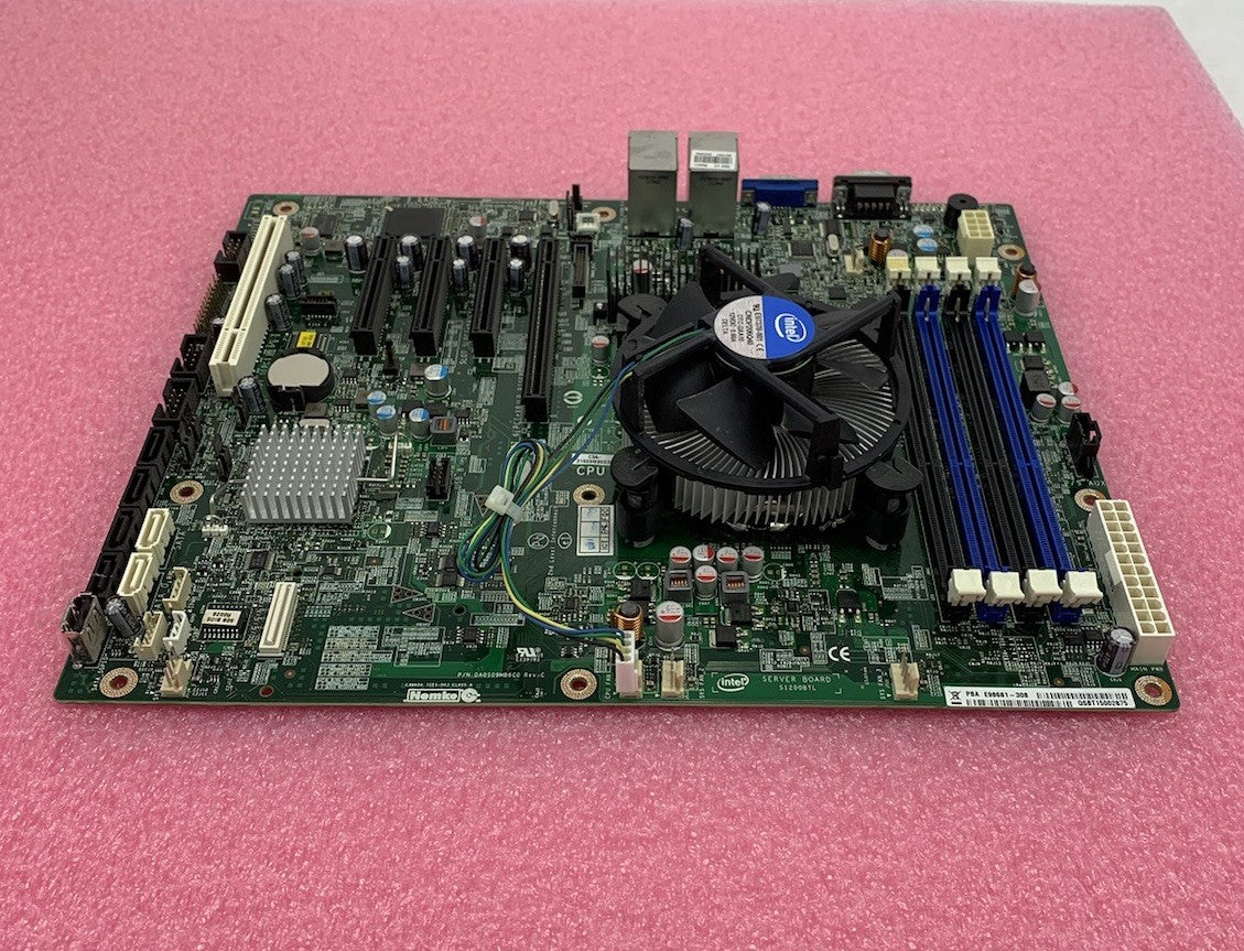 Intel S1200BTL Intel Xeon E3 1220 3.1GHz No RAM w/ Shield
