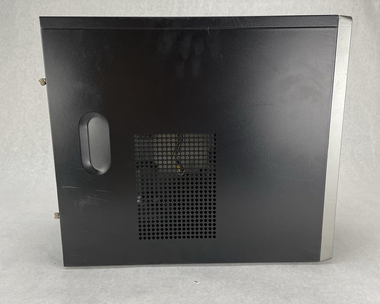 Vintage Retro Black Sleeper Build mATX Case Barebones 300w Power Supply
