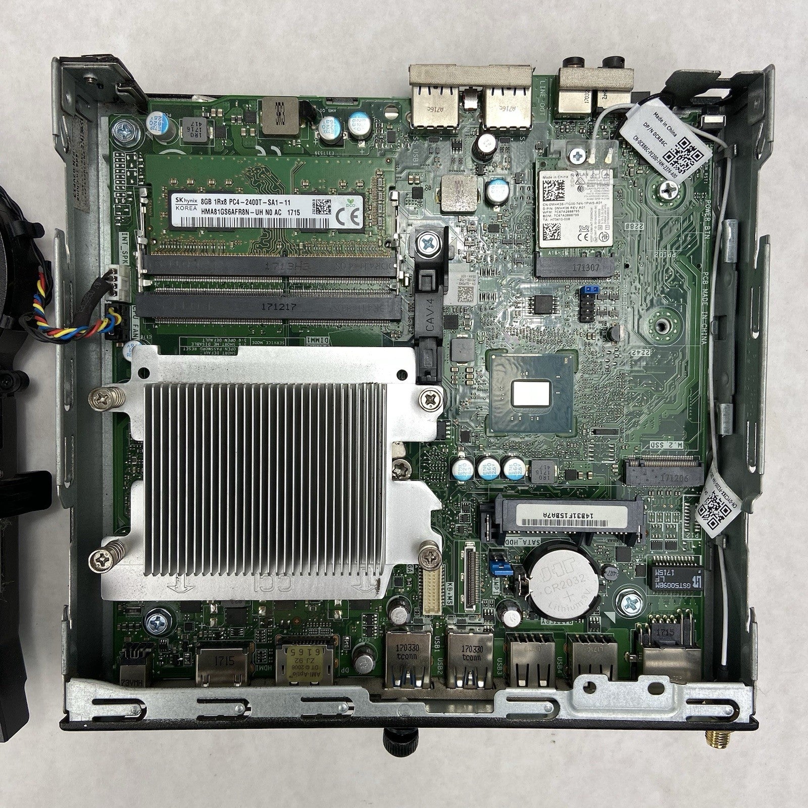 Dell Optiplex 3050 Micro Intel Core i5-7500T 2.7GHz 8GB RAM w/AC No HDD No OS10