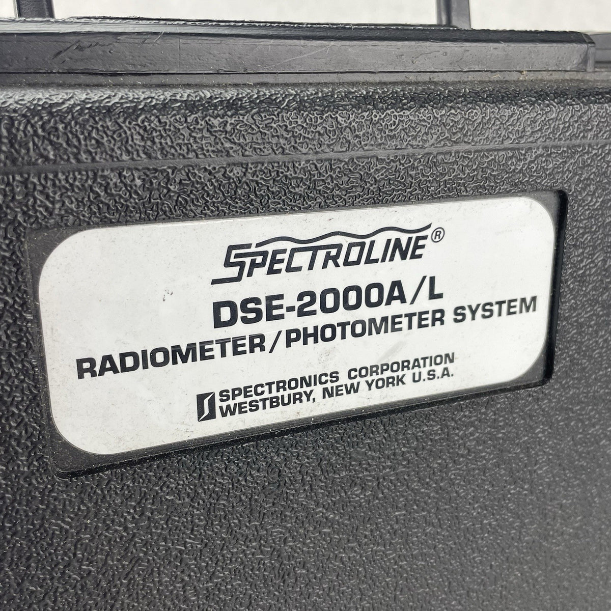 Spectroline Model DSE-100X/L Digital Radiometer/Photometer Tested Not Calibrated14