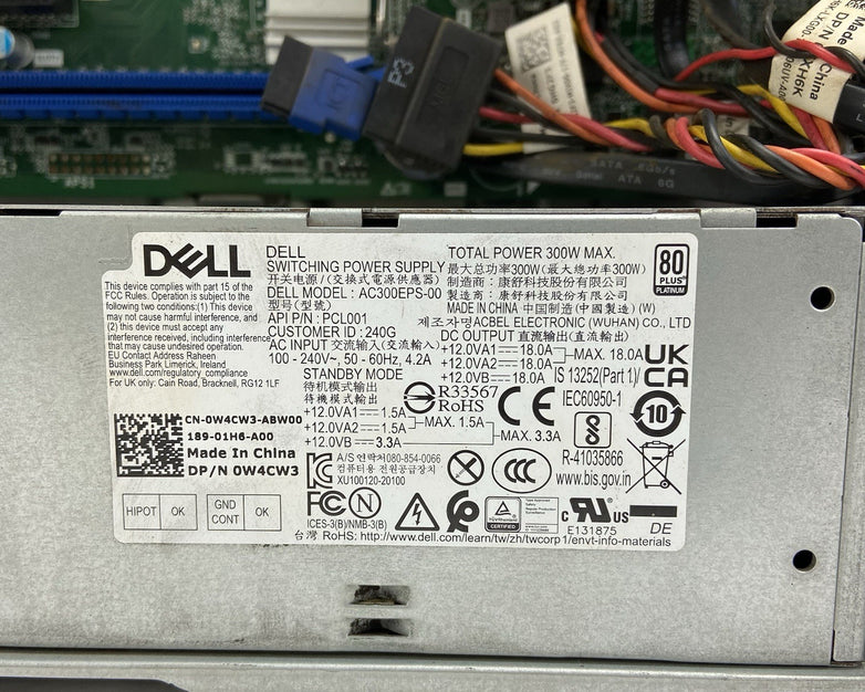 Dell Precision 3450 SFF Intel Xeon W-1350 3.3GHz 32GB RAM No HDD No OS