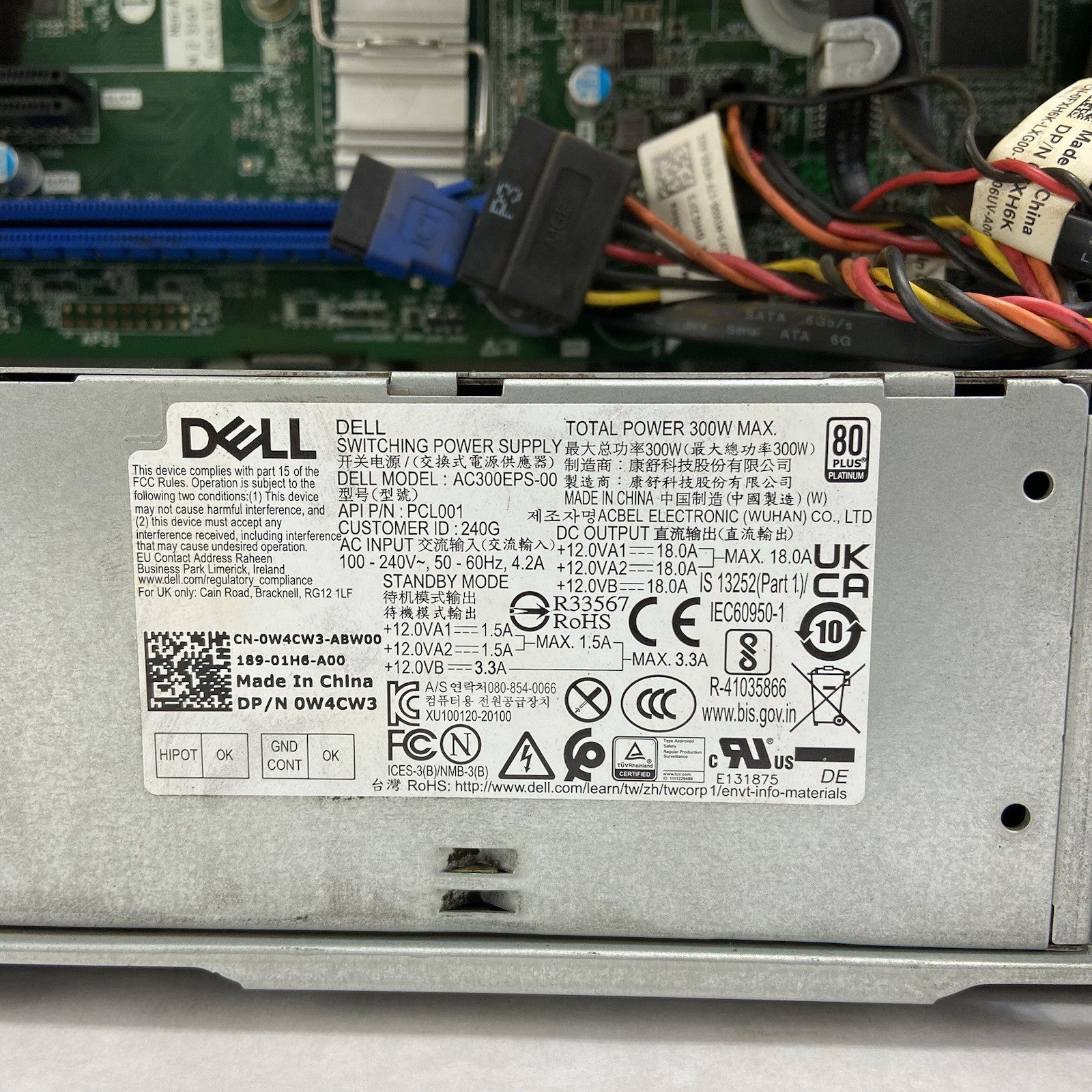 Dell Precision 3450 SFF Intel Xeon W-1350 3.3GHz 32GB RAM No HDD No OS10