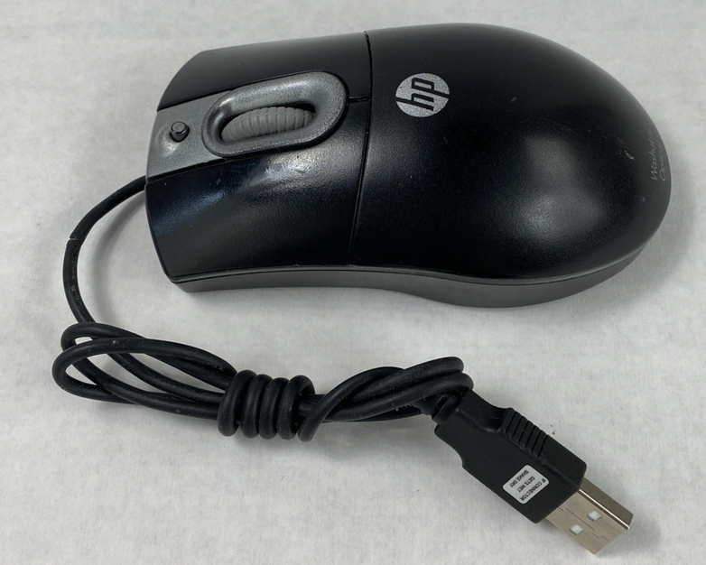 HP M12 USB PS2 Washable Mouse (Lot of 4)