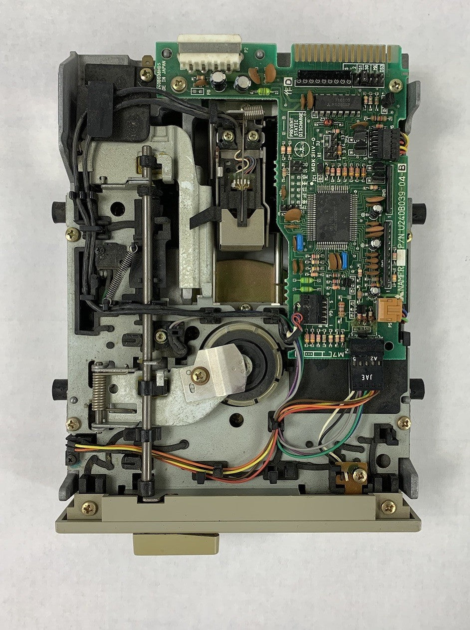 Mitsubishi MF501B-318U 5.25" Vintage Floppy Disk Drive