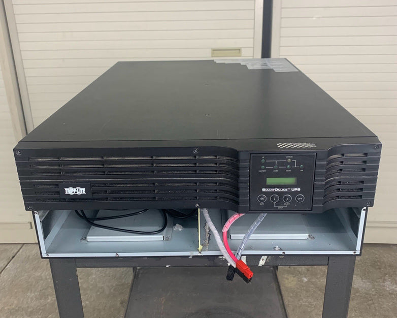 Tripp Lite SU5000RT4U Smart On-Line UPS w/ SUPDMB56 No Batts Untested