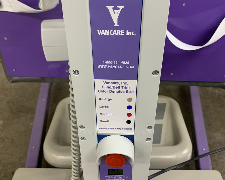 Vancare Vera II SB600 Powered Sit-to-Stand Patient Lift Powers Arms Don't Lift