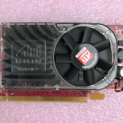 ATI Radeon HD 3450 PCIe Graphics Card AMD B629 Dell X398D DMS-59 (Lot of 2)