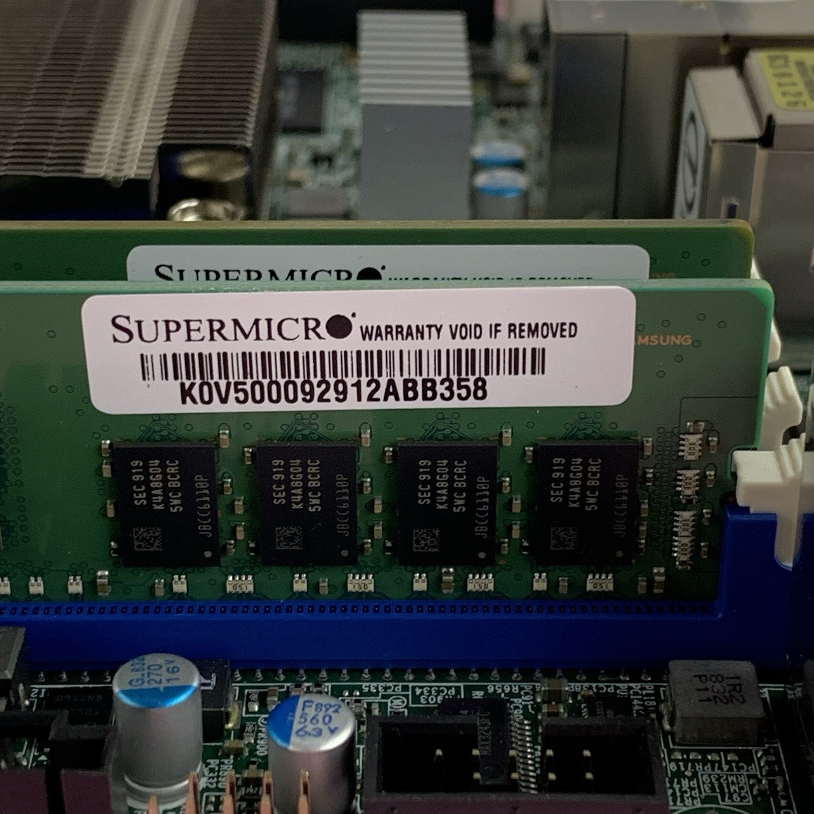 Supermicro X10SDV-6C-TLN4F Mini-ITX Xeon D-1528 1.9 GHz 32 GB Ram9