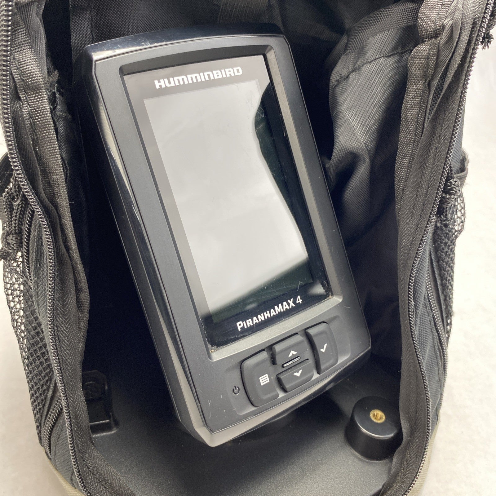 Hummingbird PiranahMAX4 PT Fish Finder With Case - Untested No Transducer2
