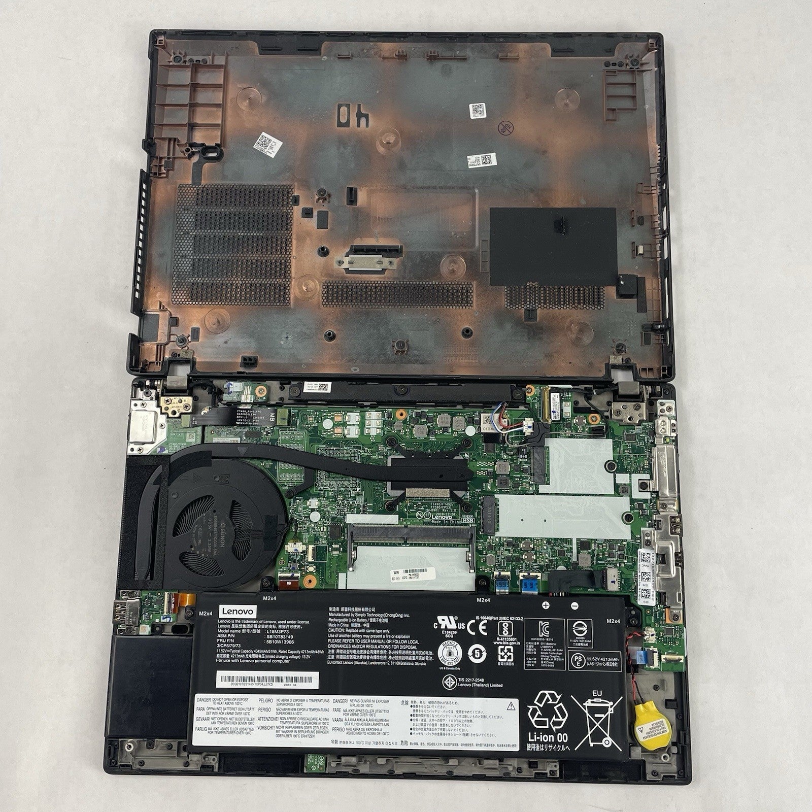 Lenovo ThinkPad T490 14" i5-8365U 1.60 GHz 8 GB RAM No SSD/OS/AC16