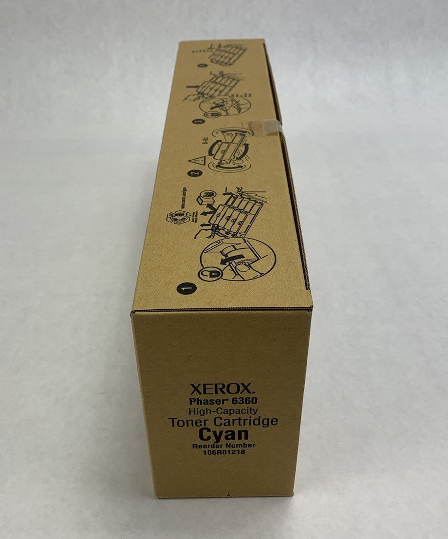 Xerox Phaser 6360 High-Capacity Cyan Toner Cartridge (Lot of 3)