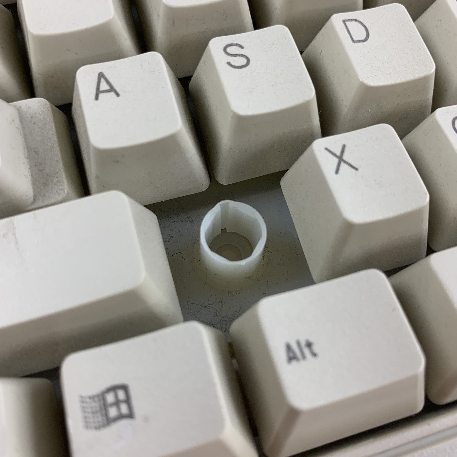 Keytronic E03600QL-C Wired Keyboard AT Clicky Mechanical Vintage Tested