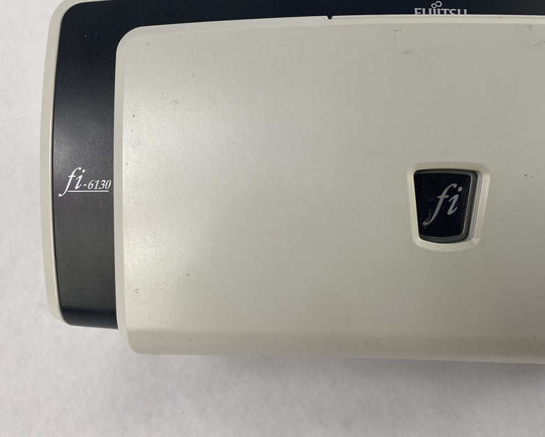Fujitsu fi-6130Z Document Scanner Parts and Repair Lot of 2