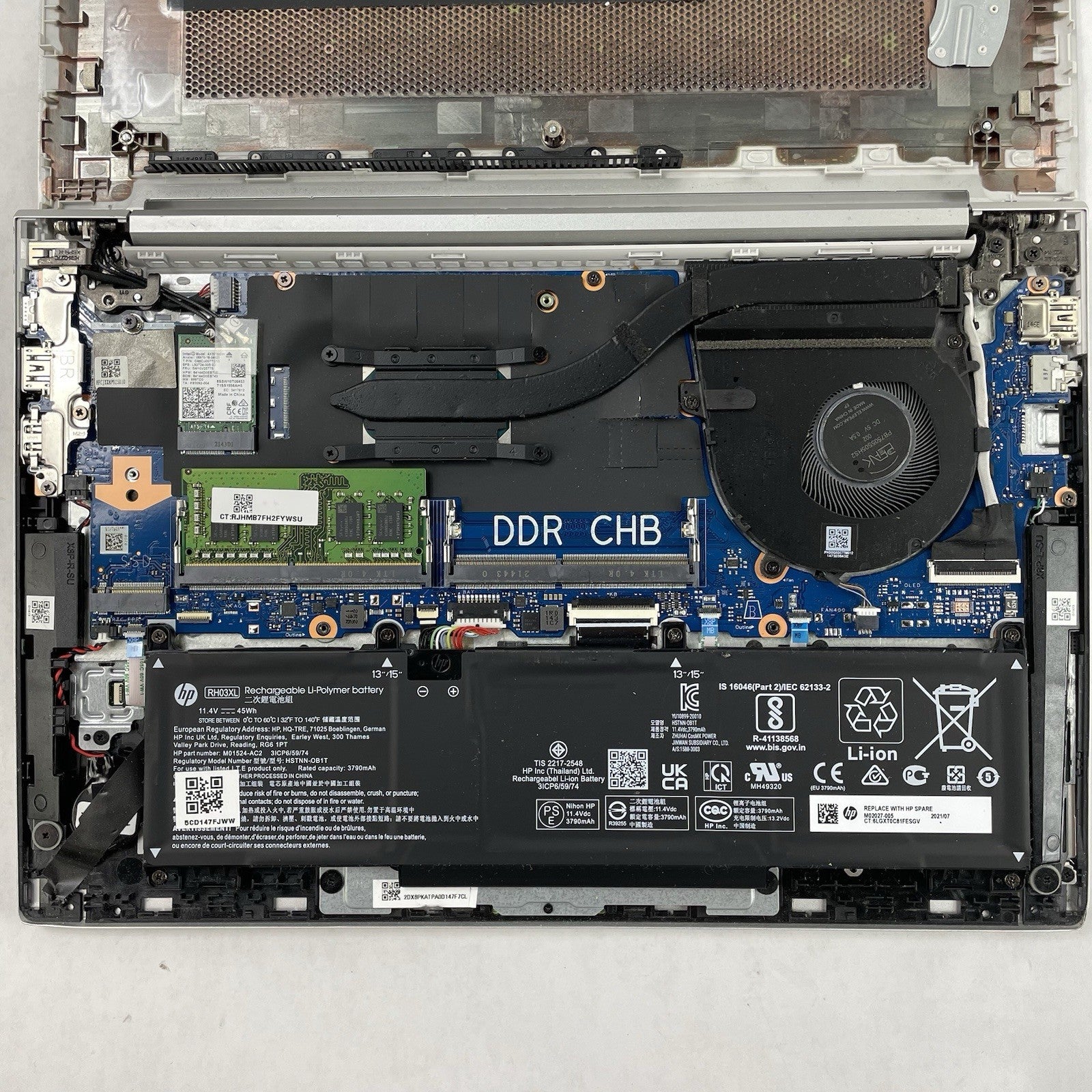 HP ProBook 630 G8 13.3" i7-1165G7 2.80 GHz 8 GB RAM No SSD/OS/AC16