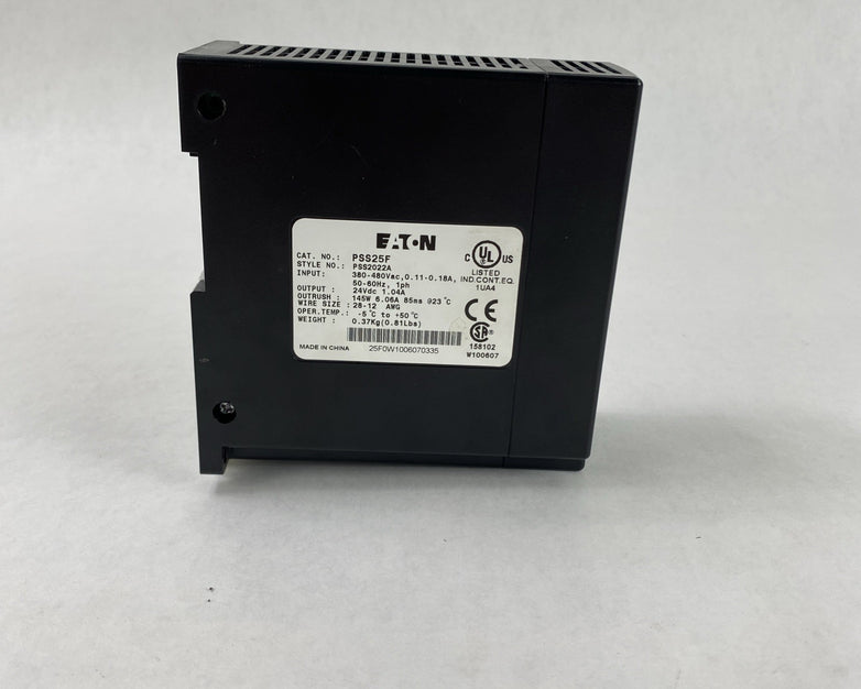 EATON PSS25F 480V-24VDC Power Supply PS2022A