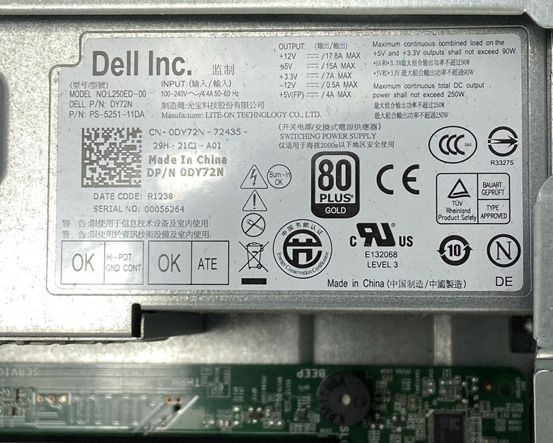 Dell Optiplex 7010 DT Intel Core i5-3470 3.2GHz 4GB RAM No HDD No OS