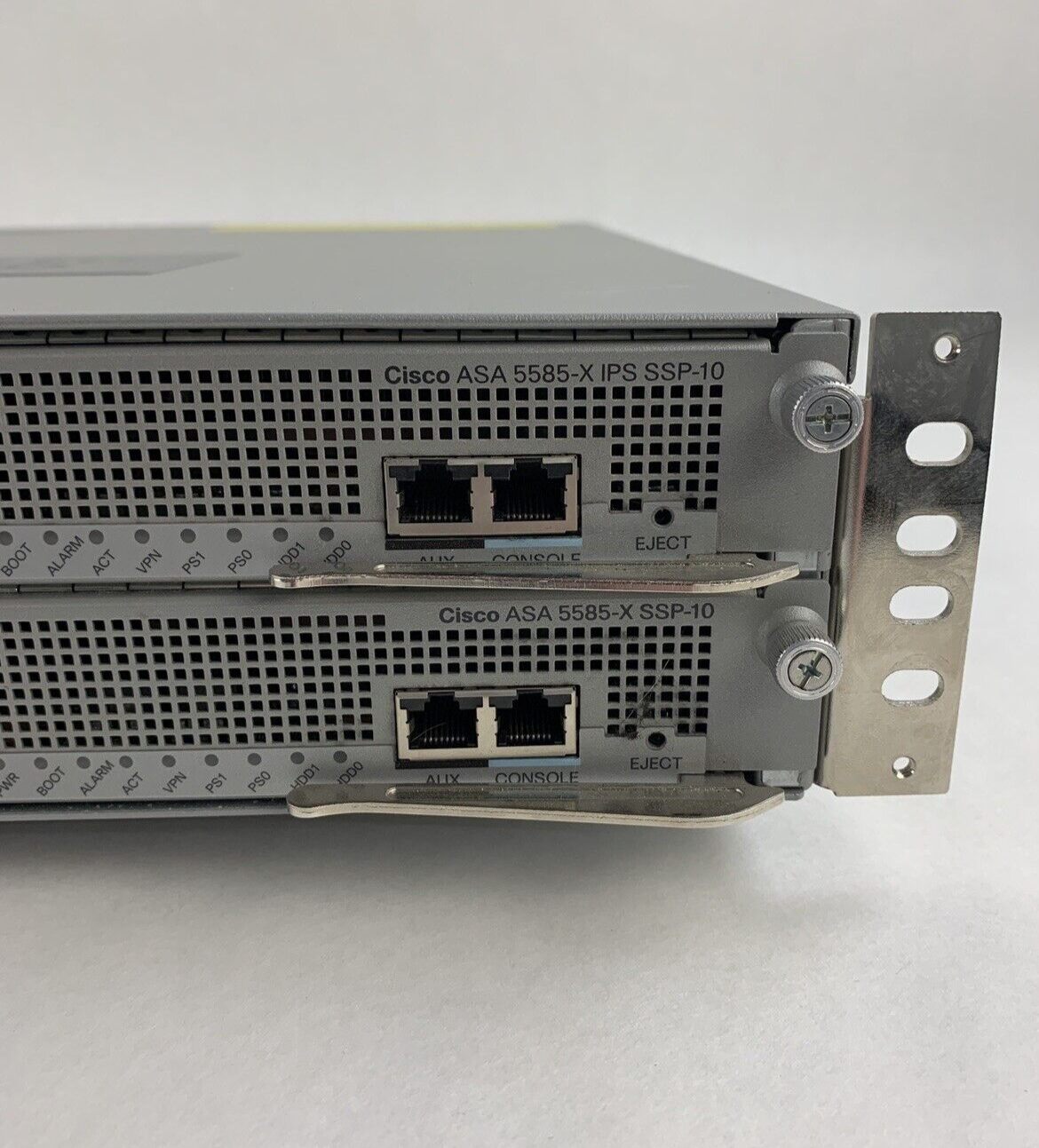 Cisco ASA 5585 8-Port Firewall Security Appliance 2x 5580-X SSP-10 Card No OS