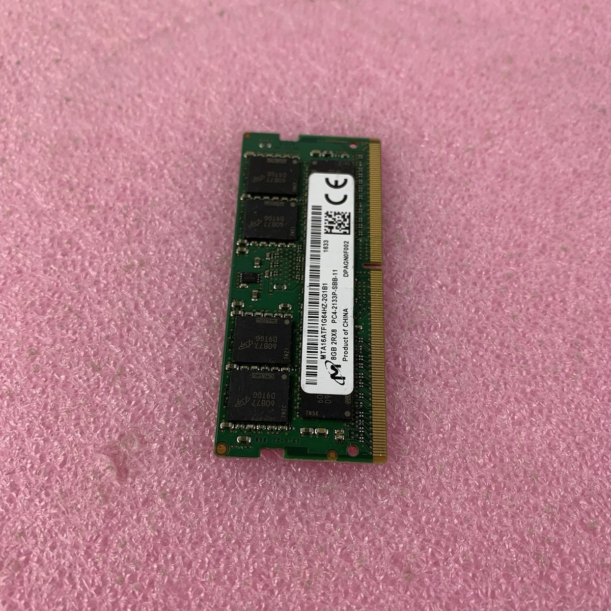 Micron 8GB 2RX8 PC4-2133P-SBB-11 - Untested3