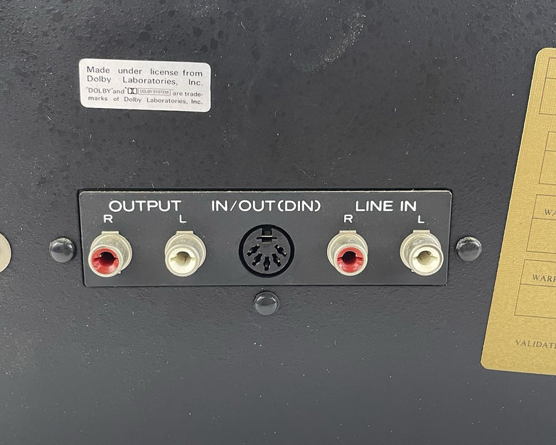TEAC A-103 Stereo Cassete Deck For Parts