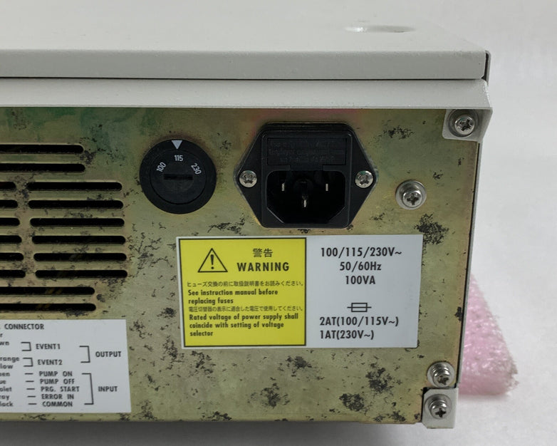 ESA Liquid Chromatography Pump Power Tested