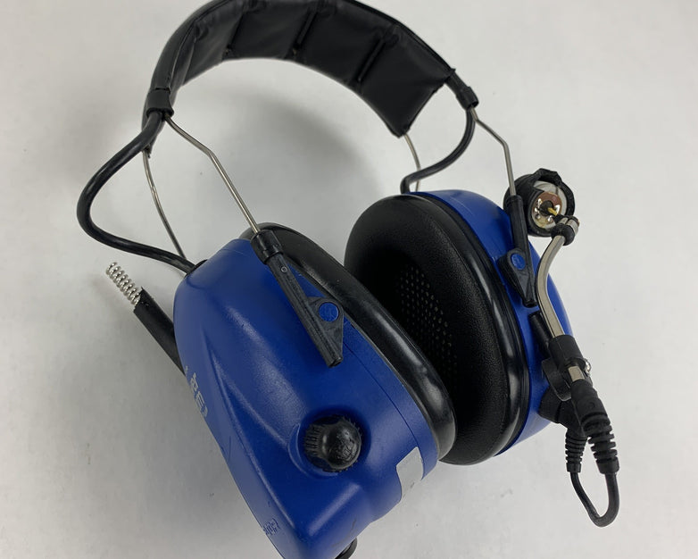 Peltor MT7H7A-460 MT72H7A-460  PowerCom Power Tested Bad Mic