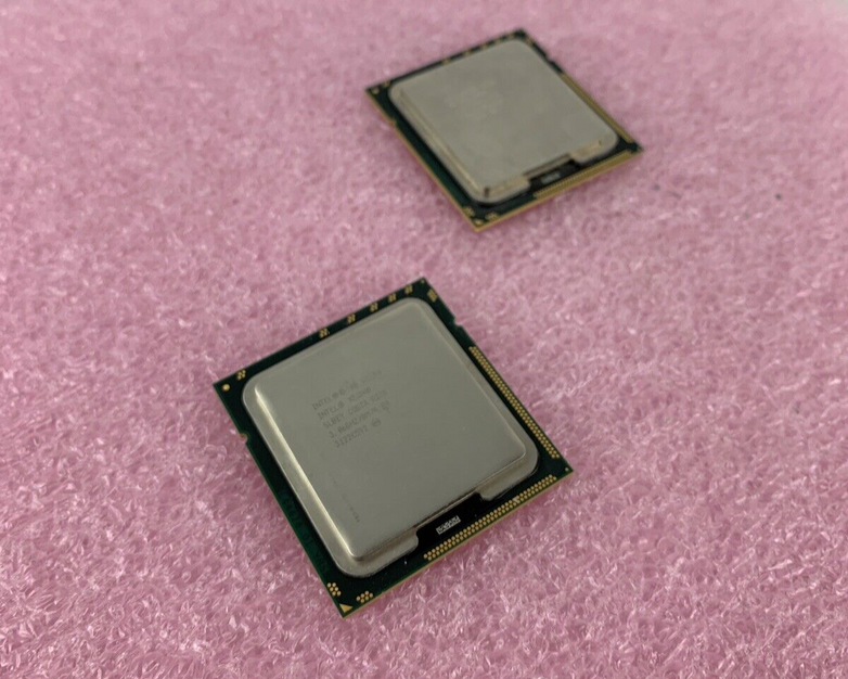Lot of 2 Intel Xeon W3550 3.06GHz Quad-Core Processor 3122C636 Tested