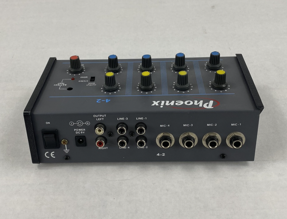 Phoenix 4-2 Compact Audio Mixer - Parts or Repair