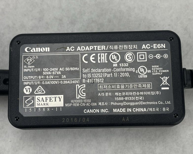 Canon DR-E6  + AC adapter AC-E6N