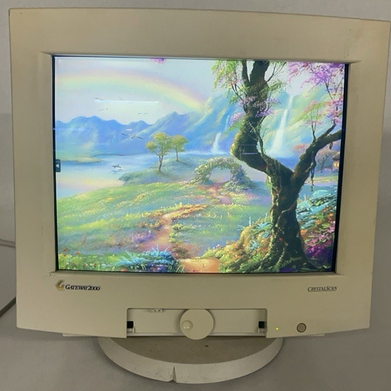 Gateway EV700-7000965 YE0711-01 16" CRT VGA  Tested No Power Cord