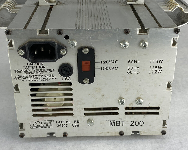 Pace MBT-200 MicroBenchTop Soldering Unit Power Tested No Power Cord