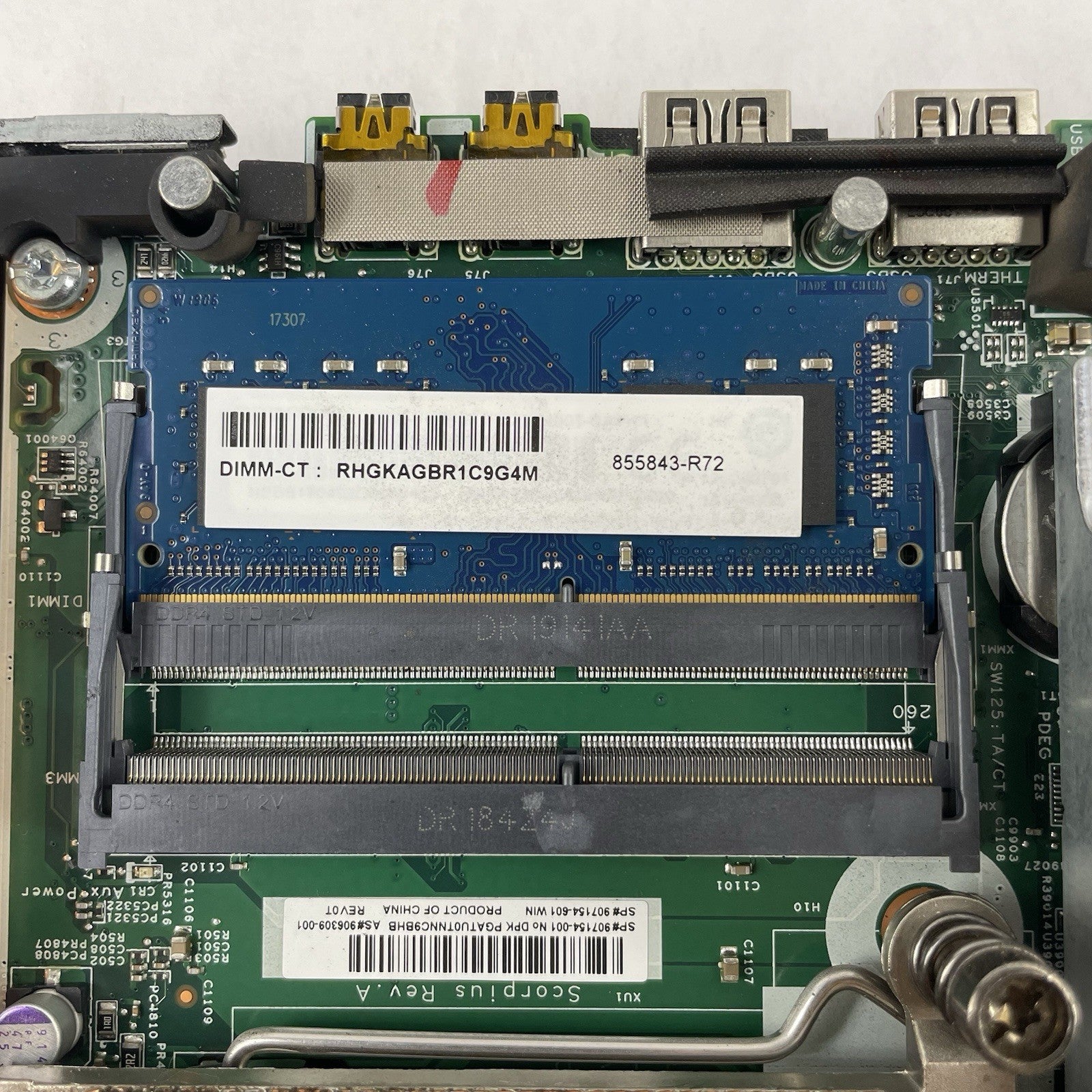 HP EliteDesk 800 G3 Micro i5-7500 3.40 GHz 8 GB RAM No SSD/OS/AC14